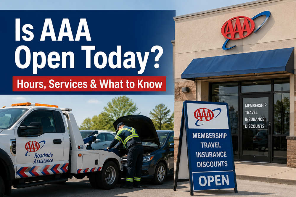 is aaa open today