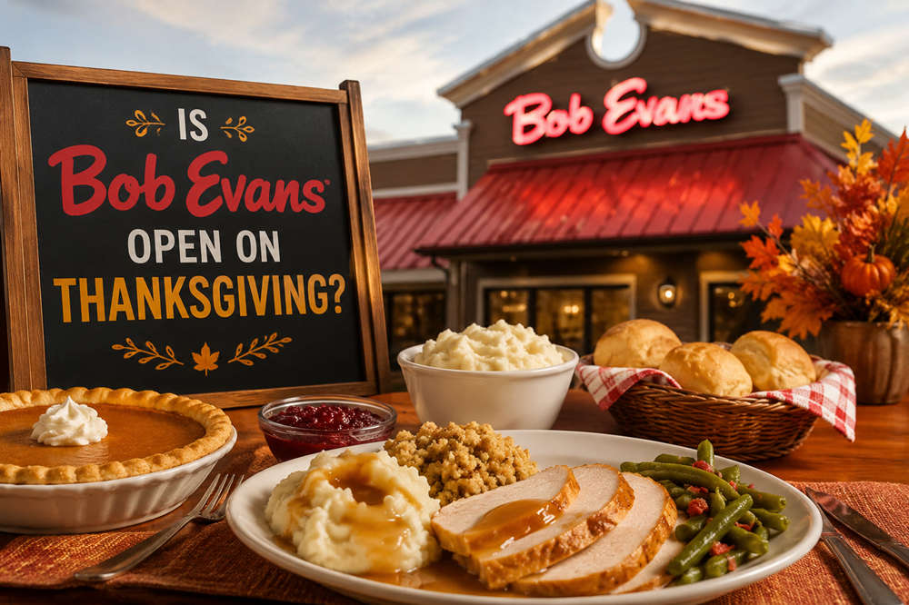 is bob evans open on thanksgiving