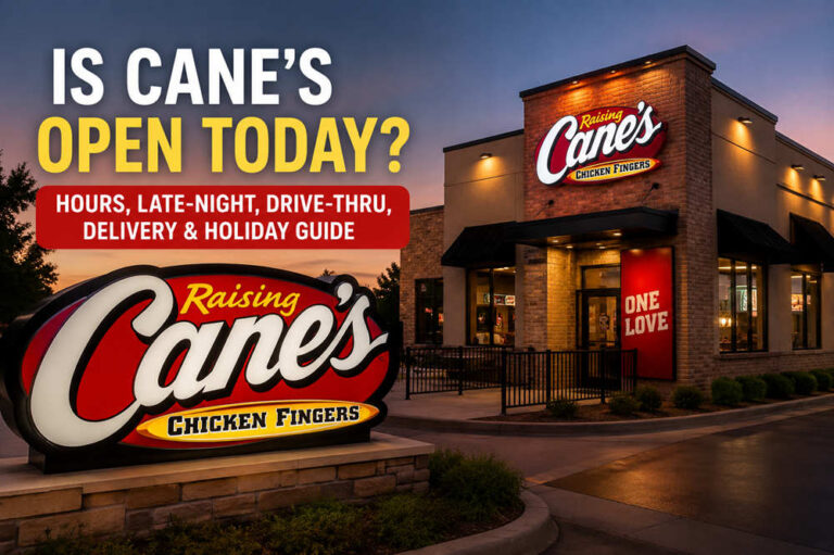 is canes open
