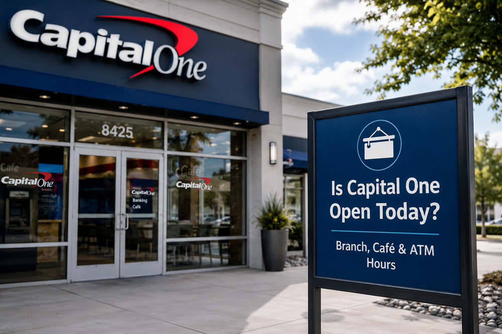 is capital one open today