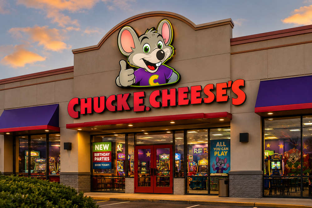 is chuck e cheese open