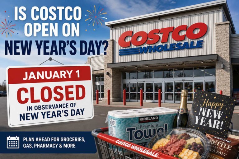 is costco open on new year's day