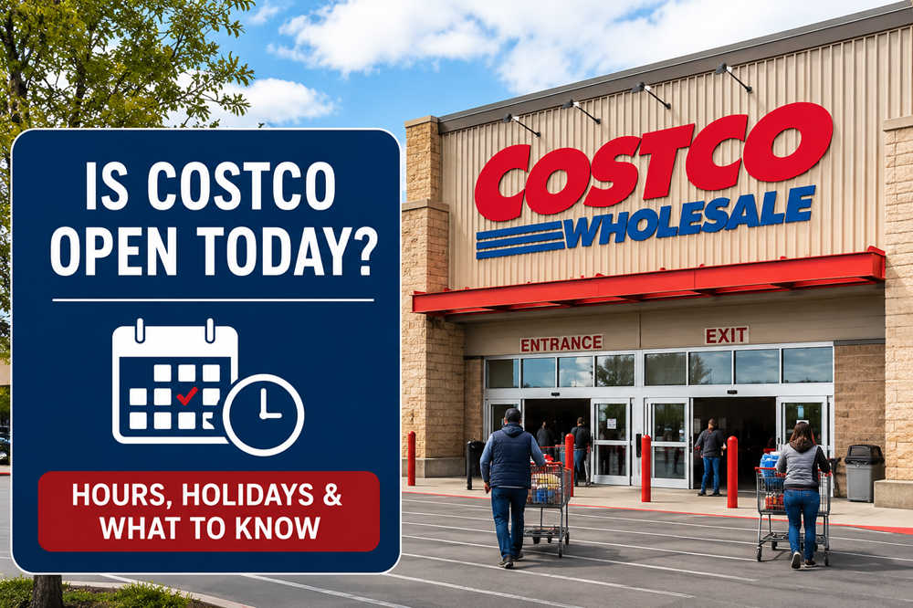 is costco open today