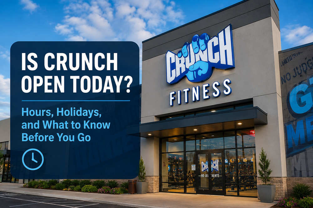is crunch open today