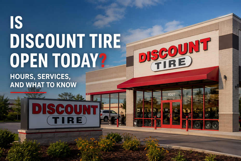 is discount tire open today