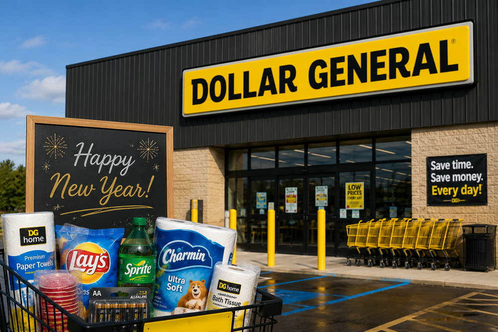 is dollar general open on new year's day