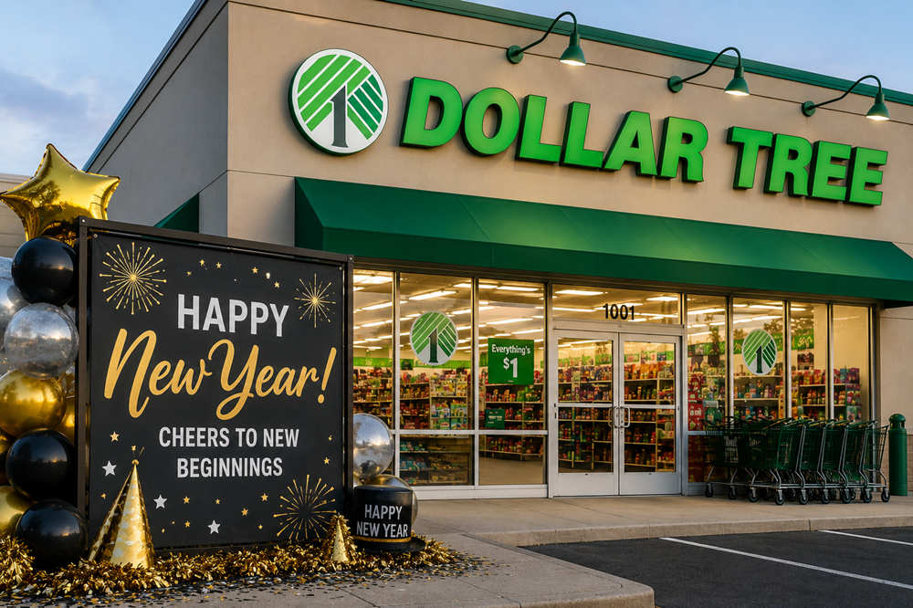 is dollar tree open on new year's day