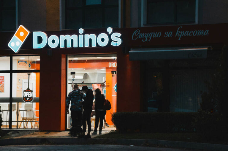 is dominos open