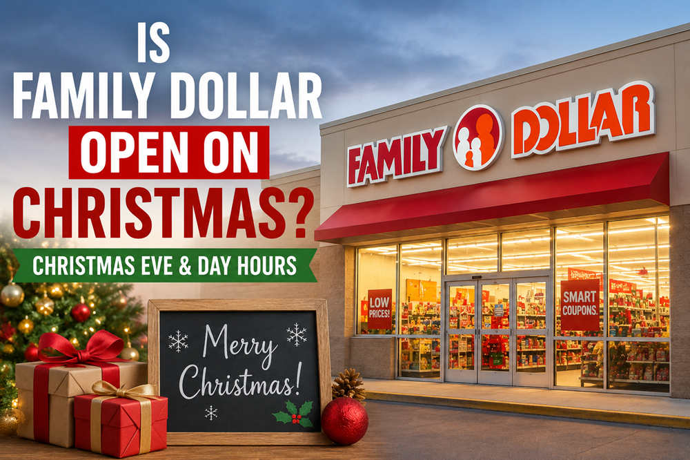 is family dollar open on christmas