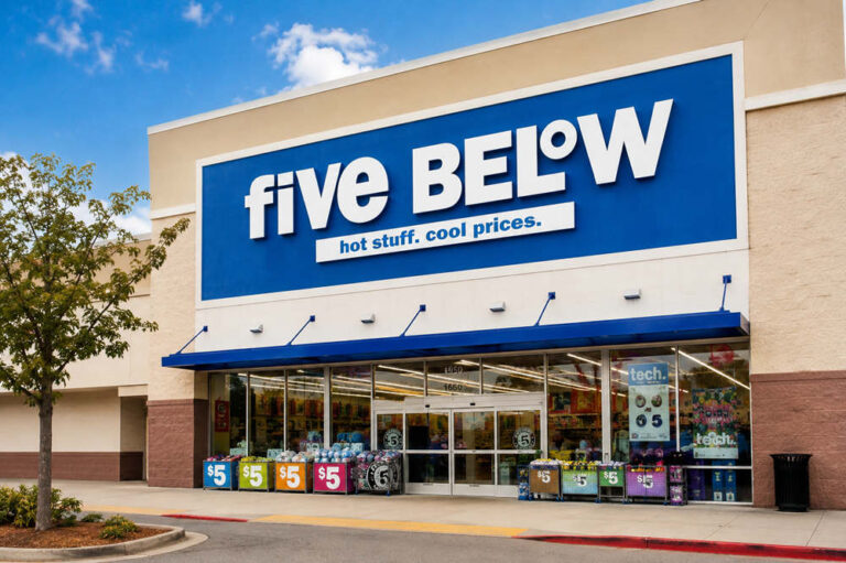 is five below open