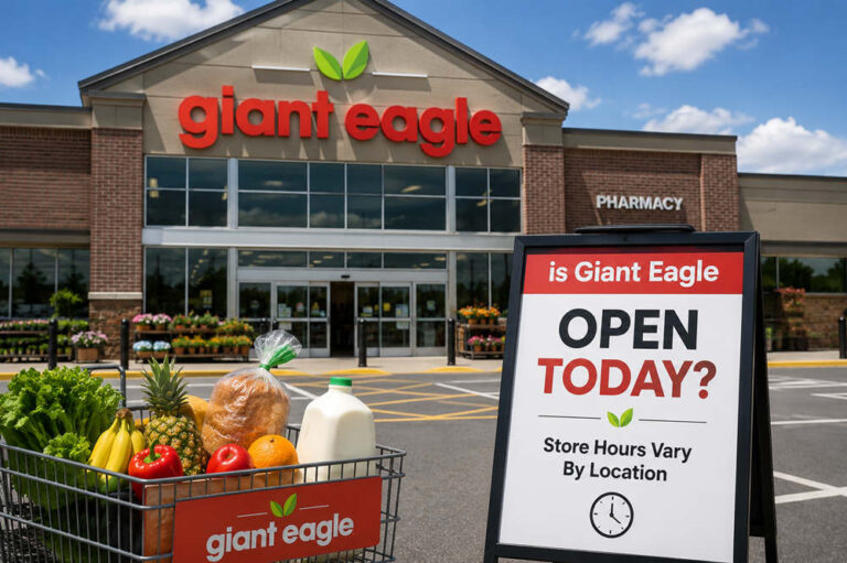 is giant eagle open today