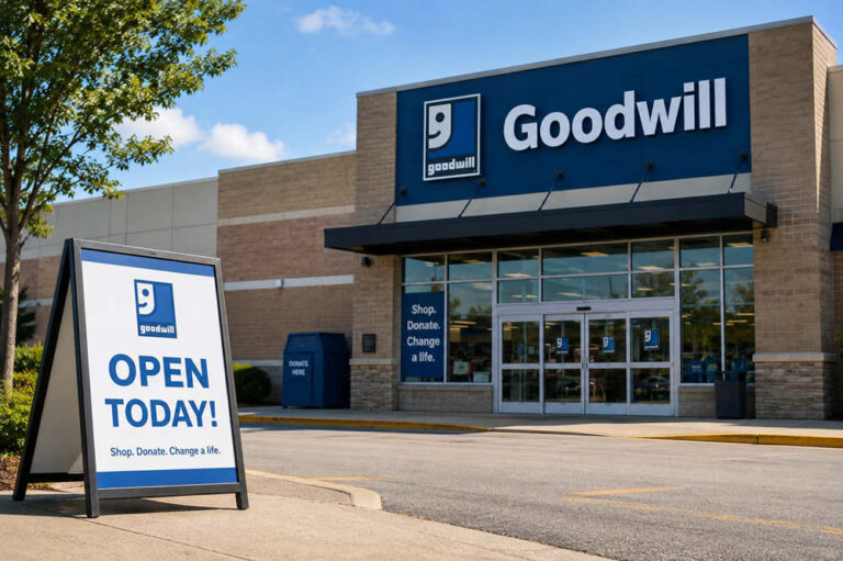 is goodwill open today