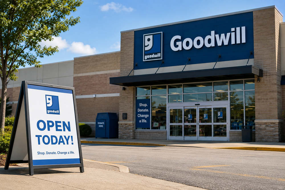 is goodwill open today