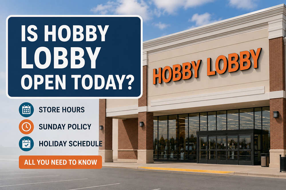 is hobby lobby open today