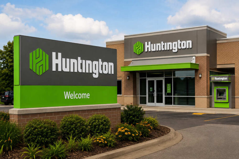 is huntington bank open today