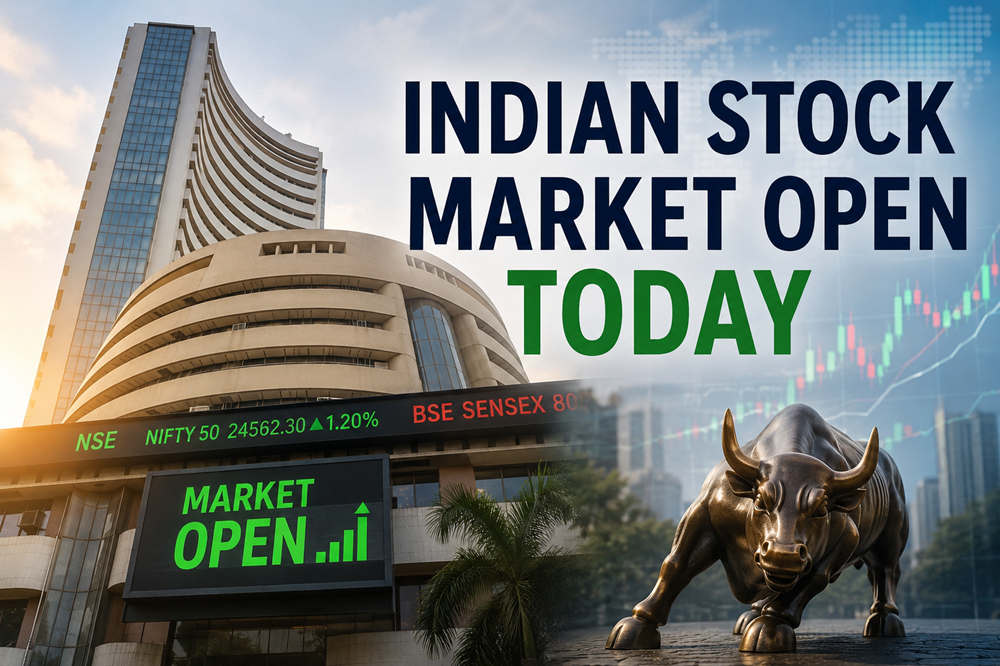 is indian stock market open today