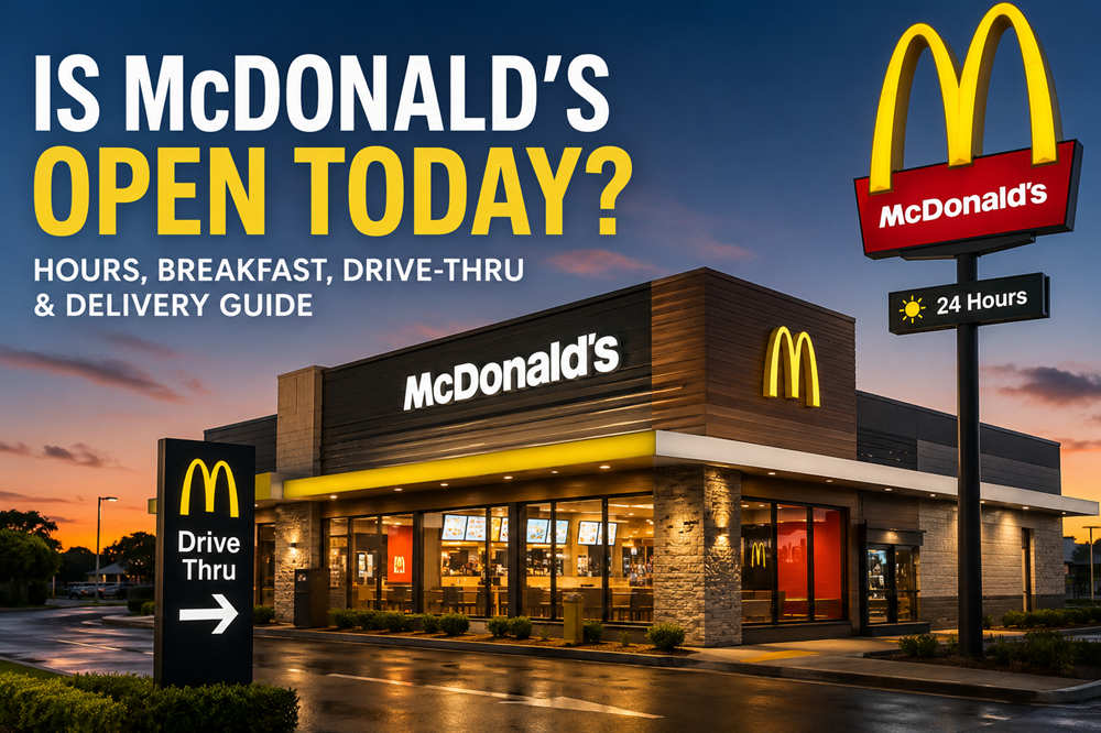 is mcdonald's open
