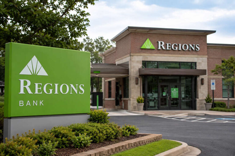 is regions bank open today