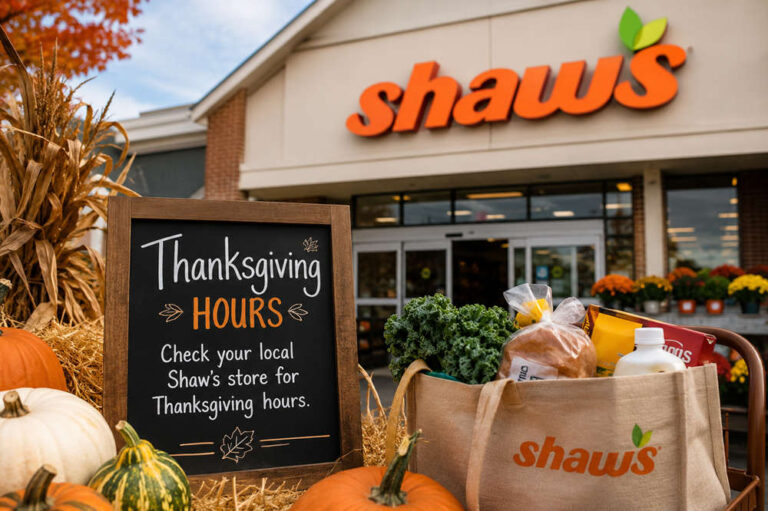 is shaws open on thanksgiving