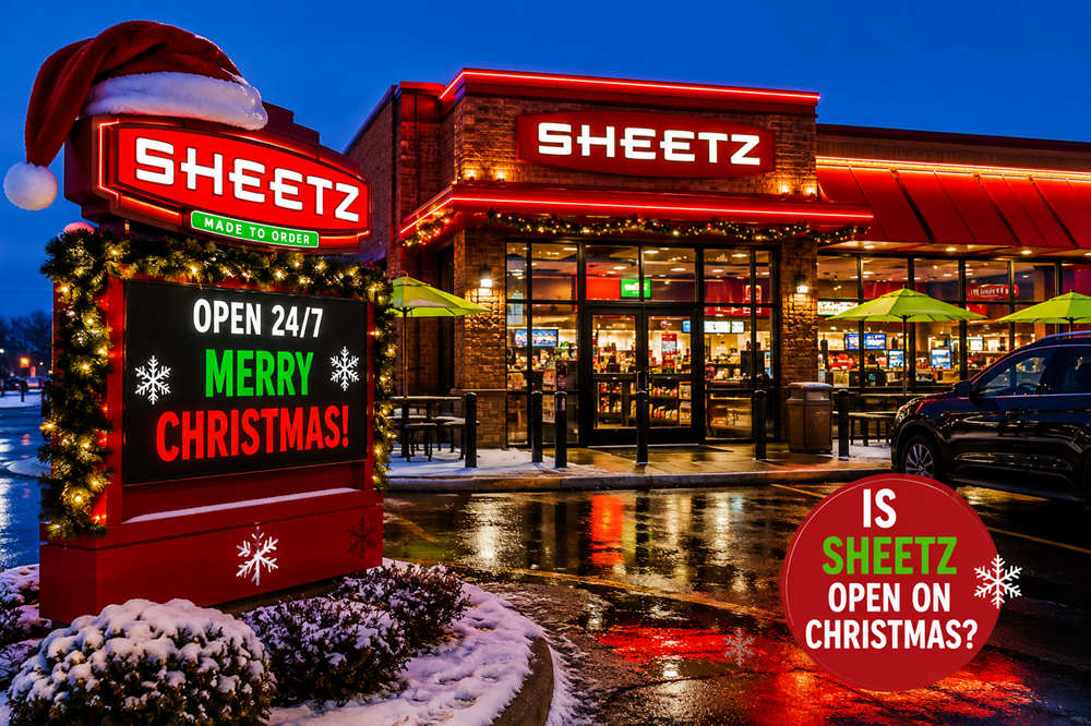 is sheetz open on christmas