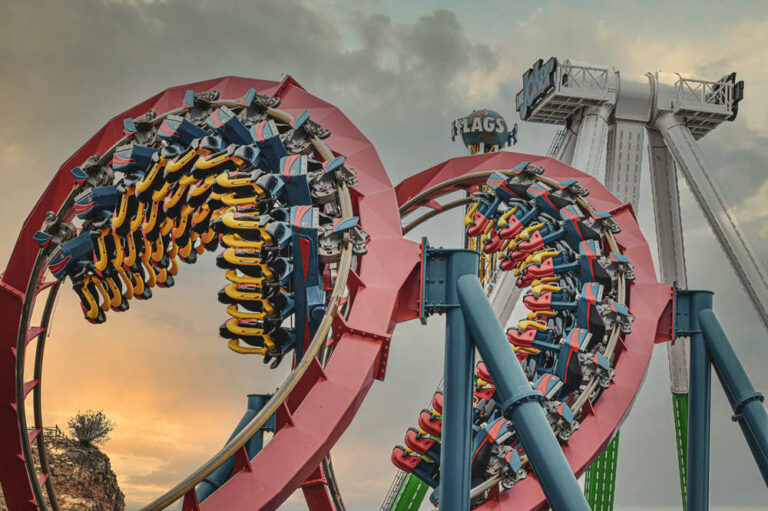 is six flags open