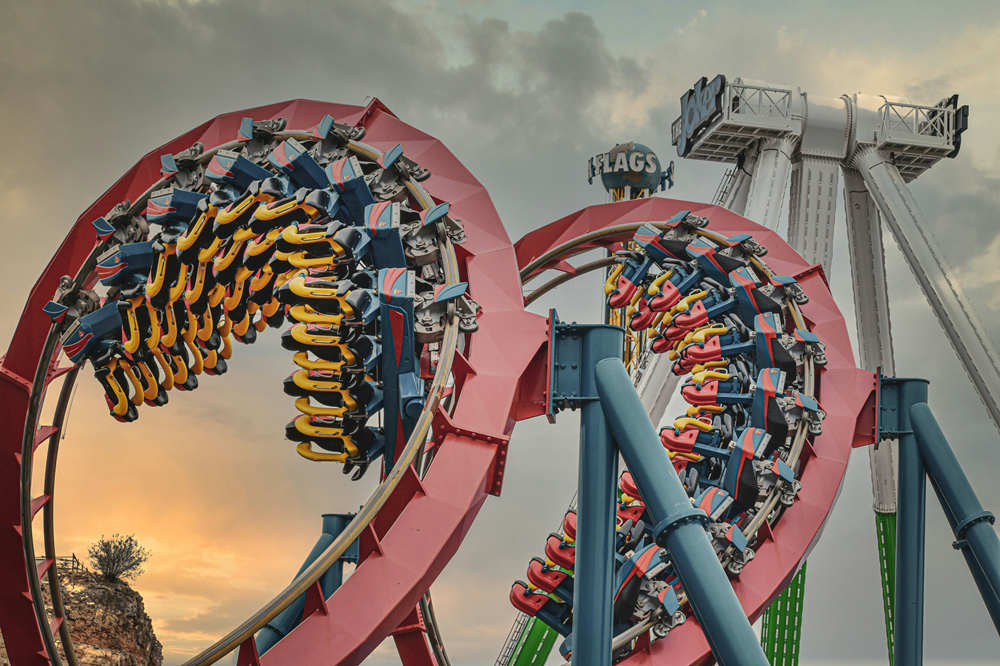is six flags open