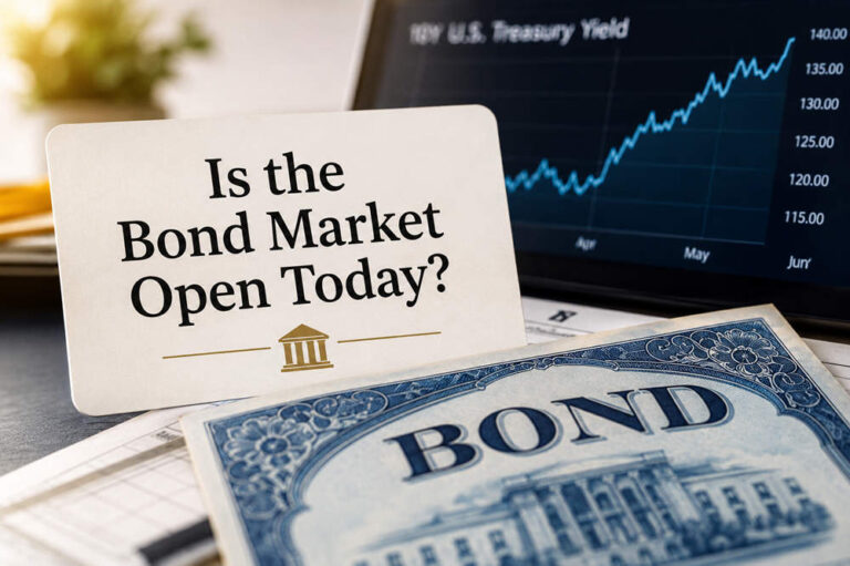 is the bond market open today