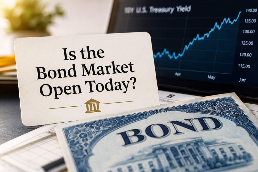 is the bond market open today