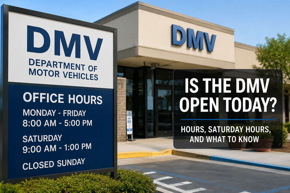 is the dmv open today
