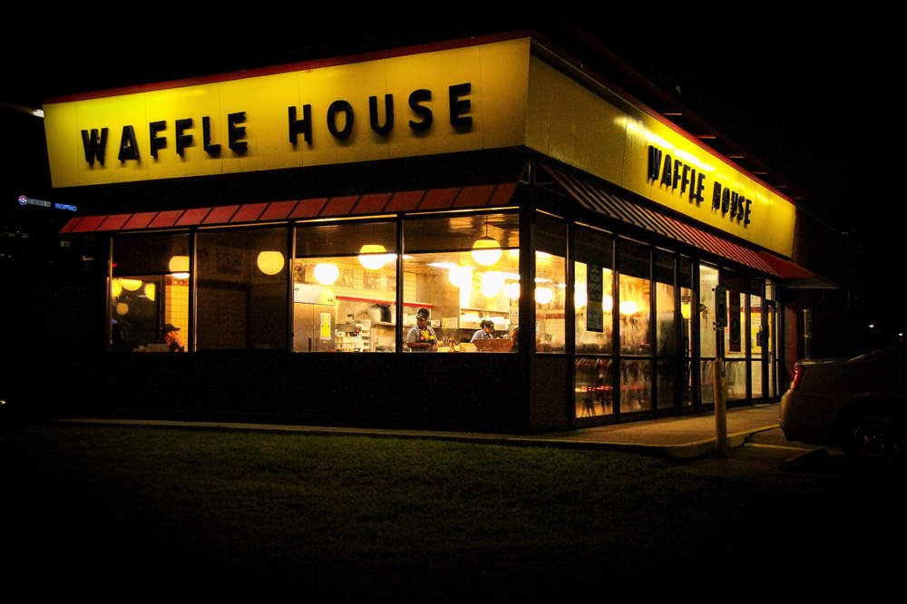 is waffle house open