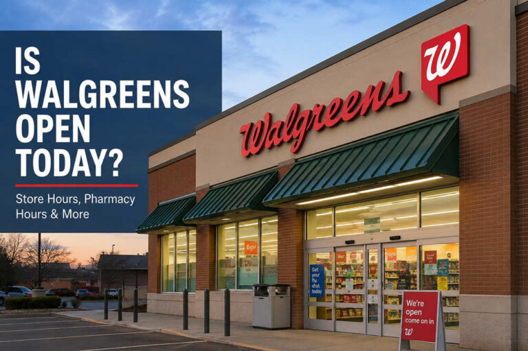 is walgreens open today