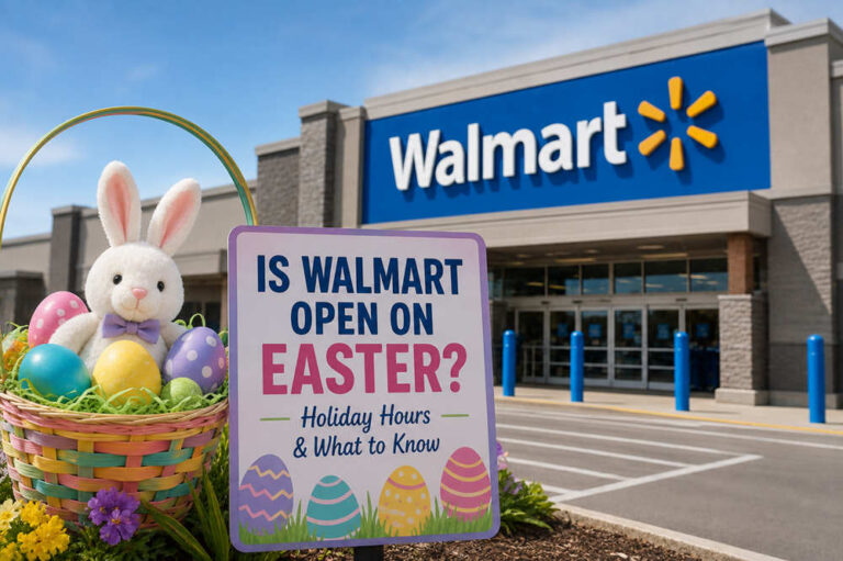 is walmart open on easter